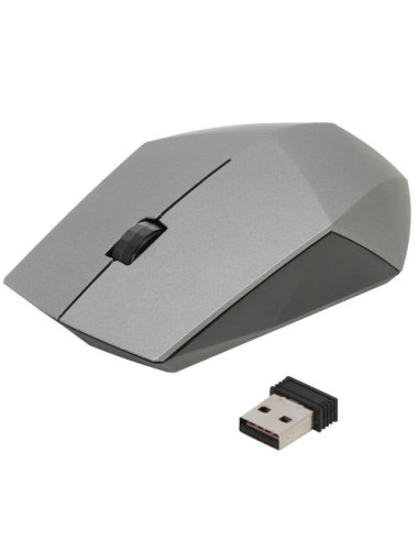 Mysz bezprzewodowa Omega USB grey dimond