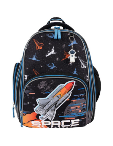Plecak szkolny dziecięcy usztywniany premium Space