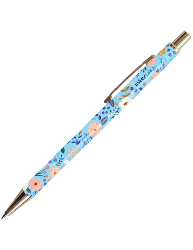 Długopis metalowy automatyczny niebieski Garden