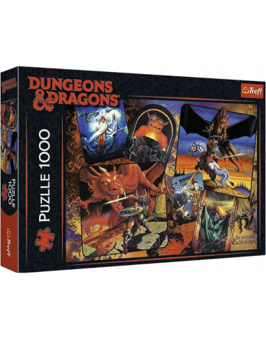 Puzzle 1000 Początki gry Dungeons & Dragons Trefl