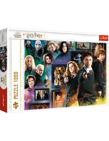 Puzzle Harry Potter 1000 Świat czarodziejów Trefl