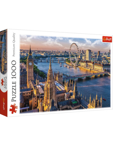 Puzzle krajobrazowe widokowe 1000 Londyn Trefl