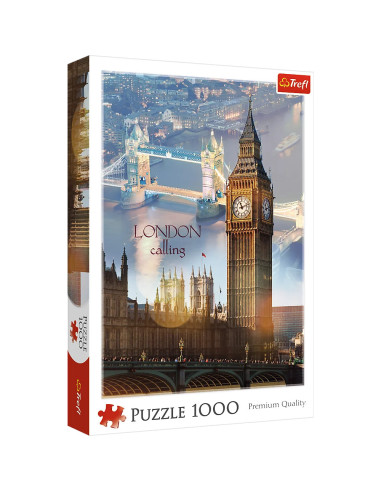 Puzzle tradycyjne 1000 Londyn o świcie Trefl