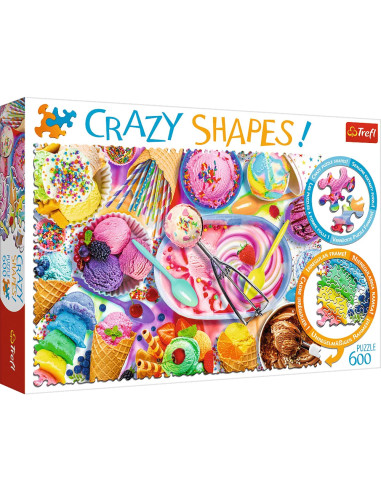 Puzzle Crazy Shapes 600 Słodkie marzenie Trefl