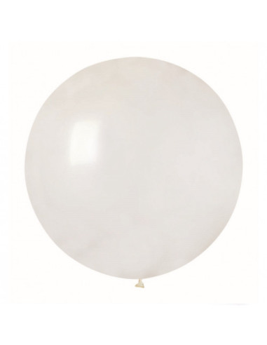 Balon gumowy Mega kula 0,85m transparentny