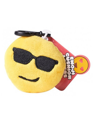Brelok maskotka Emoji BeCool w okularach