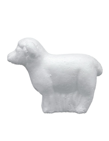 Baranek owieczka styropianowa styropian 14cm baran świąteczny