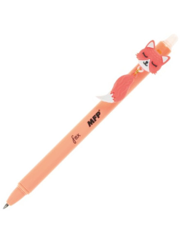 Długopis automatyczny wymazywalny Fox Lis 0,5 niebieski ścieralny MFP