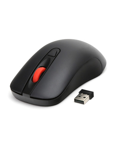Mysz komputerowa bezprzewodowa czarna USB wireless myszka