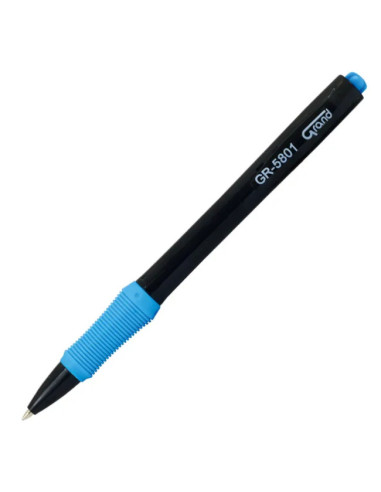 Długopis automatyczny z uchwytem antypoślizgowym Grand GR-5801