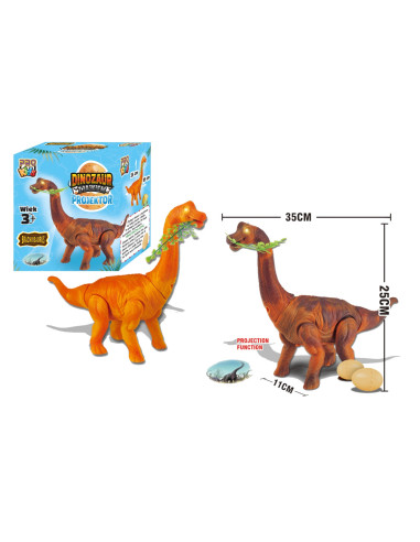 Zabawka Dinozaur z jajem i projektorem Pro Kids