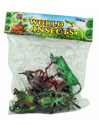 Zabawka insekty, robaki i owady w paczce