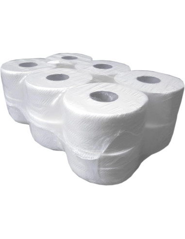 Papier toaletowy celuoza duża rolak biały 2 warstwy Big Rola zapas