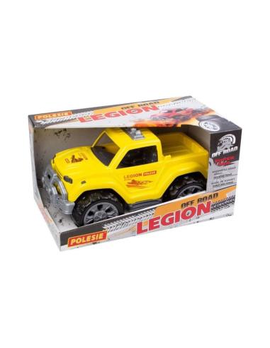 Samochód "Legion" Nr 1 żółty