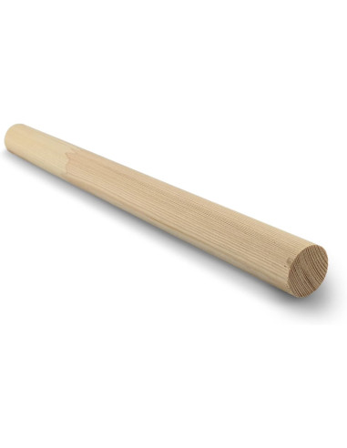 Drewniany drążek, kijek do makramy- średnica 25mm długość 30cm