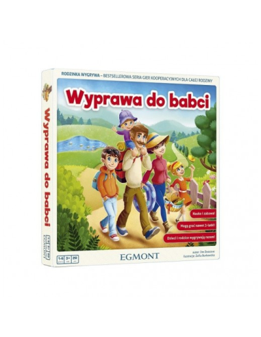 Gra WYPRAWA DO BABCI Egmont