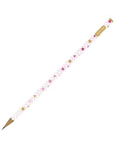 Ołówek trójkątny tradycyjny grafitowy gwiazdki HB Astrapen Stars