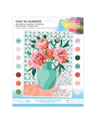 Malowanie po numerach Duży zestaw do malowania- Beautiful Bouquet Bukiet kwiatów