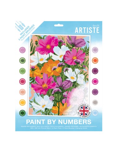 Malowanie po numerach Duży zestaw do malowania- In Bloom Kwiaty