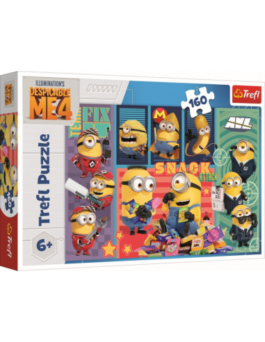 Puzzle 160 Minionkowa radość  Trefl