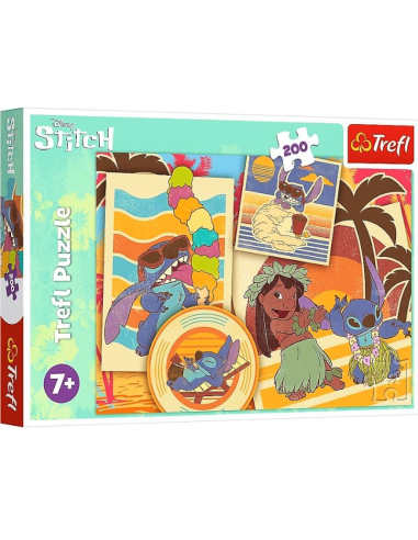 Puzzle 200 Muzyczny świat Lilo&Stich Trefl