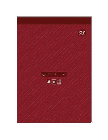 Blok notes notatnik w kratkę A5 50k INTERDRUK