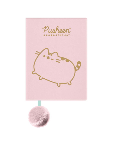 Pamiętnik notes pluszowy A5 96k Pusheen