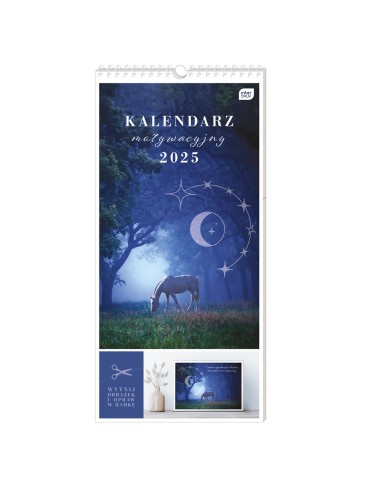 Kalendarz Motywacyjny 22x46 Magia