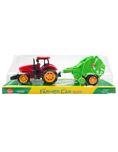 Traktor z przyczepą SWEDE 9145