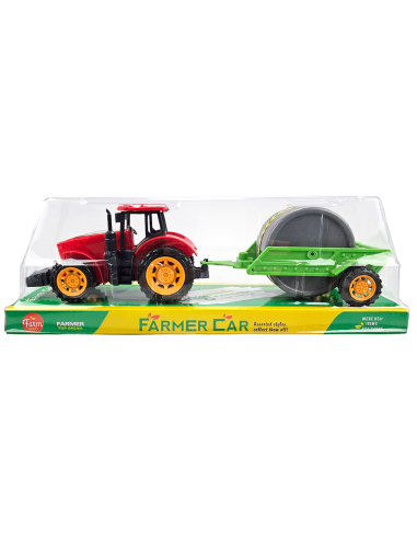Traktor z przyczepą SWEDE 9138